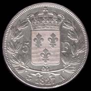 5 francs 1827